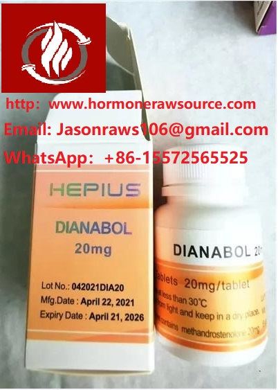 Dianabol (Methandrostenolone) 10mg Bodibilding CAS uchun planshetlar:72-63-9